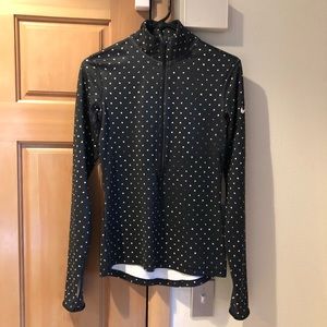 Nike 3/4 zip dri-fit long sleeve top